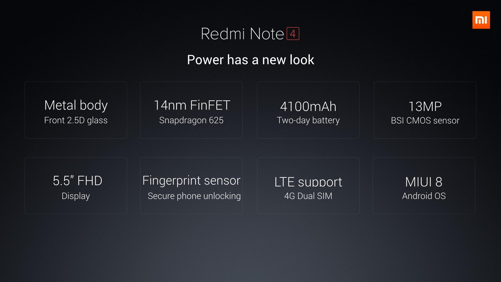 Redmi Note 4 Snapdragon