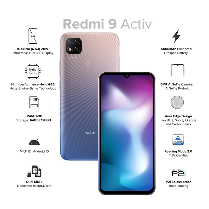Redmi 9 Active Цена
