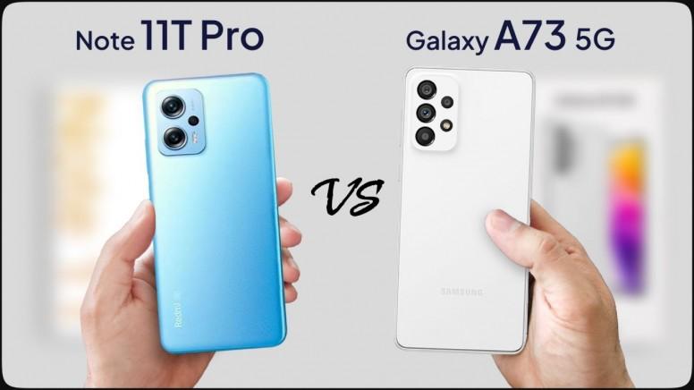 Xiaomi Redmi Note 11T Pro Vs Samsung Galaxy A73 5 Redmi Note 11