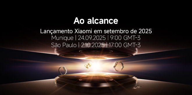 Video Cover Image Lançamento Xiaomi em setembro de 2025