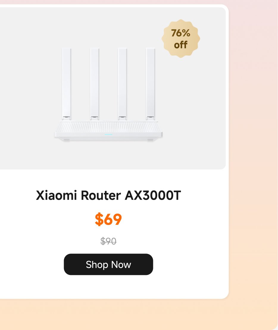 Xiaomi Robot Vacuum S40 Pro, now priced at $399, enjoy a 50% discount from the original price of $799. Click "Buy Now."