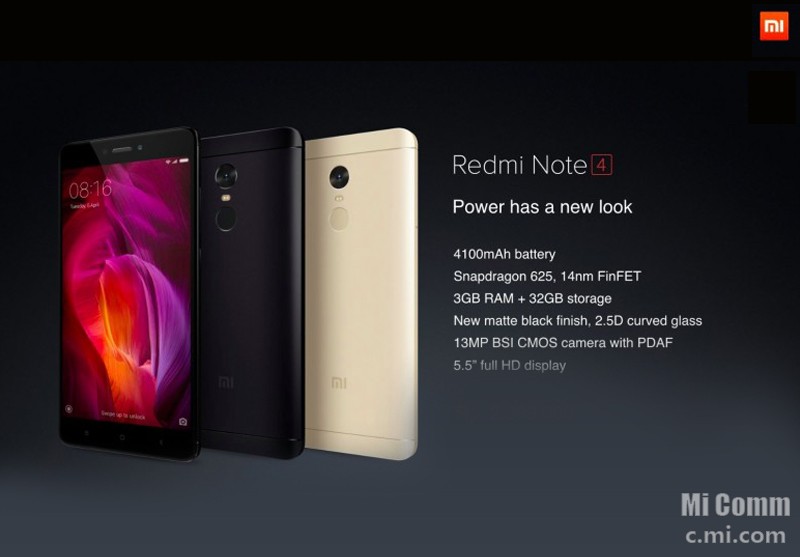 Xiaomi Note 4 4 Pda