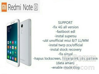 Redmi Note 3 Kenzo