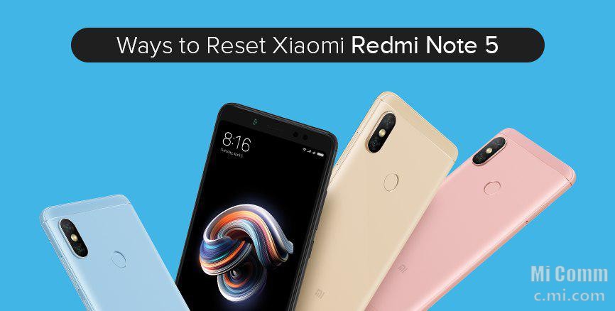 Redmi Note 5 Reboot