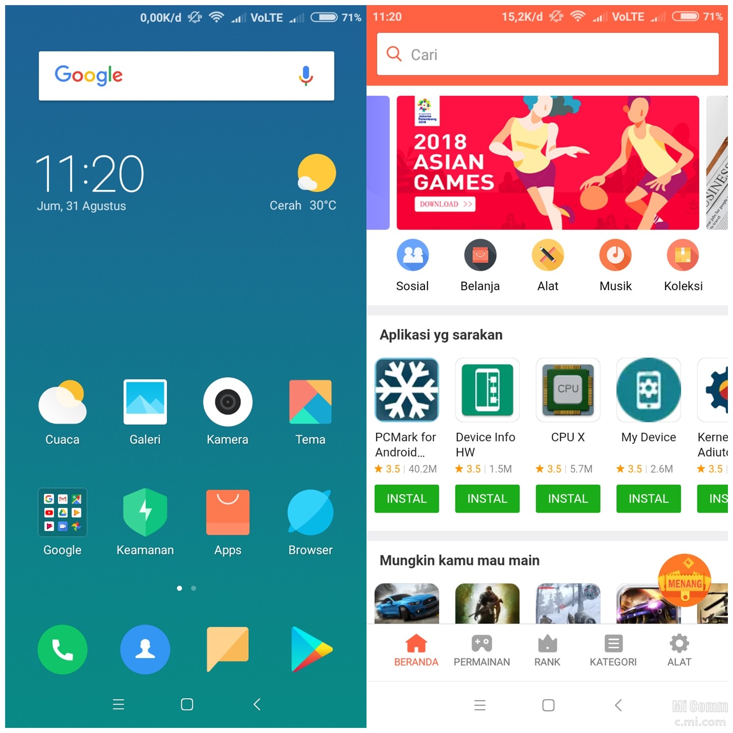 Xiaomi Google Play Store