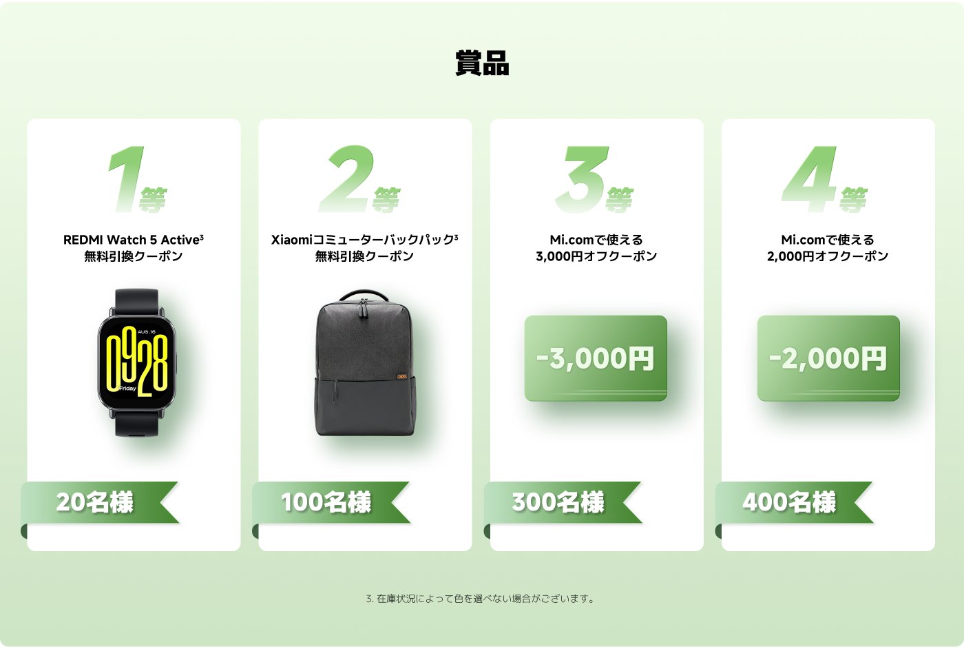 サービス内容には、全損および機器交換ポリシーが含まれ、修理はサービスの範囲外であり、Xiaomi Careサービスを機器と一緒に購入する必要があります。