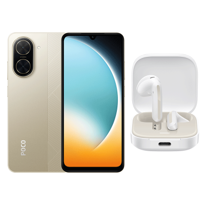 POCO C71 4 GB + 128 GB & REDMI Buds 6 Active