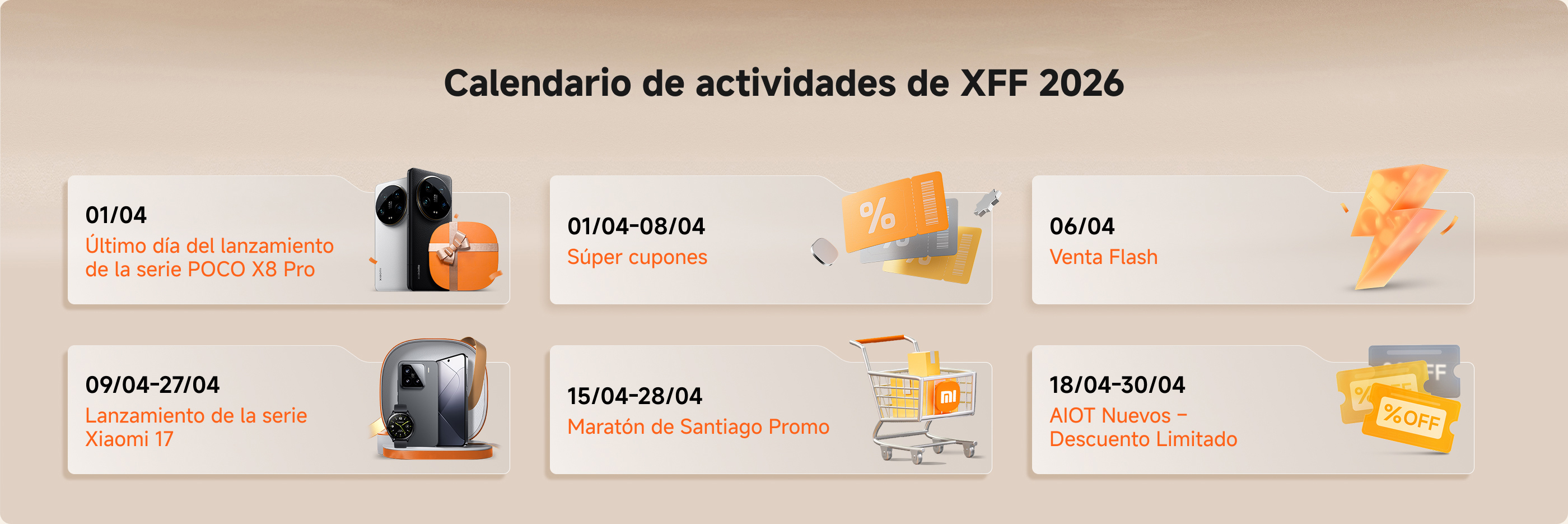 Xiaomi Fan Festival 2026| Sales & Offers | Xiaomi Chile