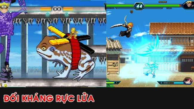 Android Vs Pc Game đối Kháng Naruto Vs Bleach Cực Hay Và Nhẹ Cho