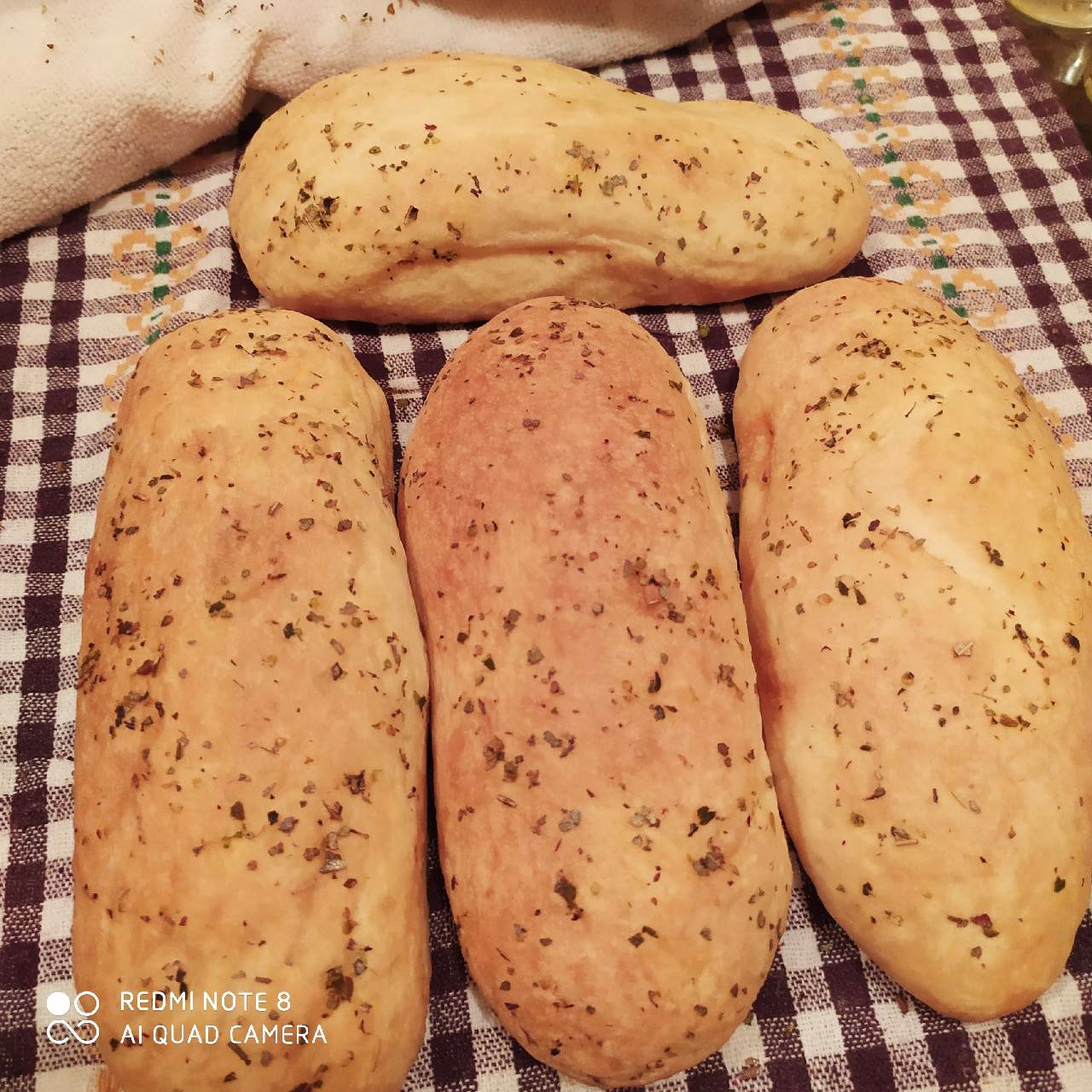 Fish Broth Homemade Parmesan Oregano Bread Topped With Freshly Chopped Hot Pep Photography Mi Community Xiaomi