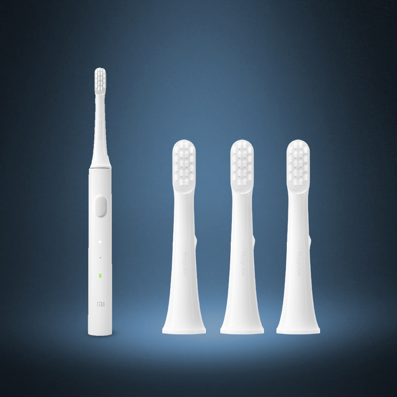 Mi Electric Toothbrush T100 + Mi Electric Toothbrush T100 Brush Head (3