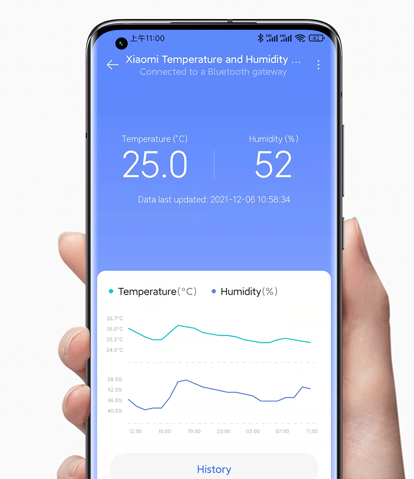 Buy Xiaomi Mi Temperature And Humidity Monitor Online - Shop