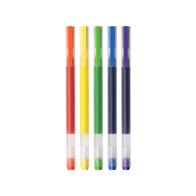Xiaomi 巨能寫多彩中性筆（5支裝） 多彩