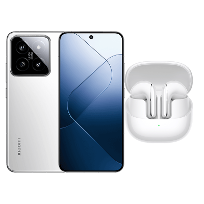 Xiaomi 14 12GB+256GB & Xiaomi Buds 5 Pro BT-White