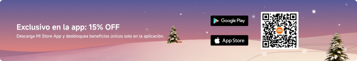 Exclusivo en la app: 15% de descuento. Descarga Mi Store App y desbloquea beneficios únicos solo en la aplicación.