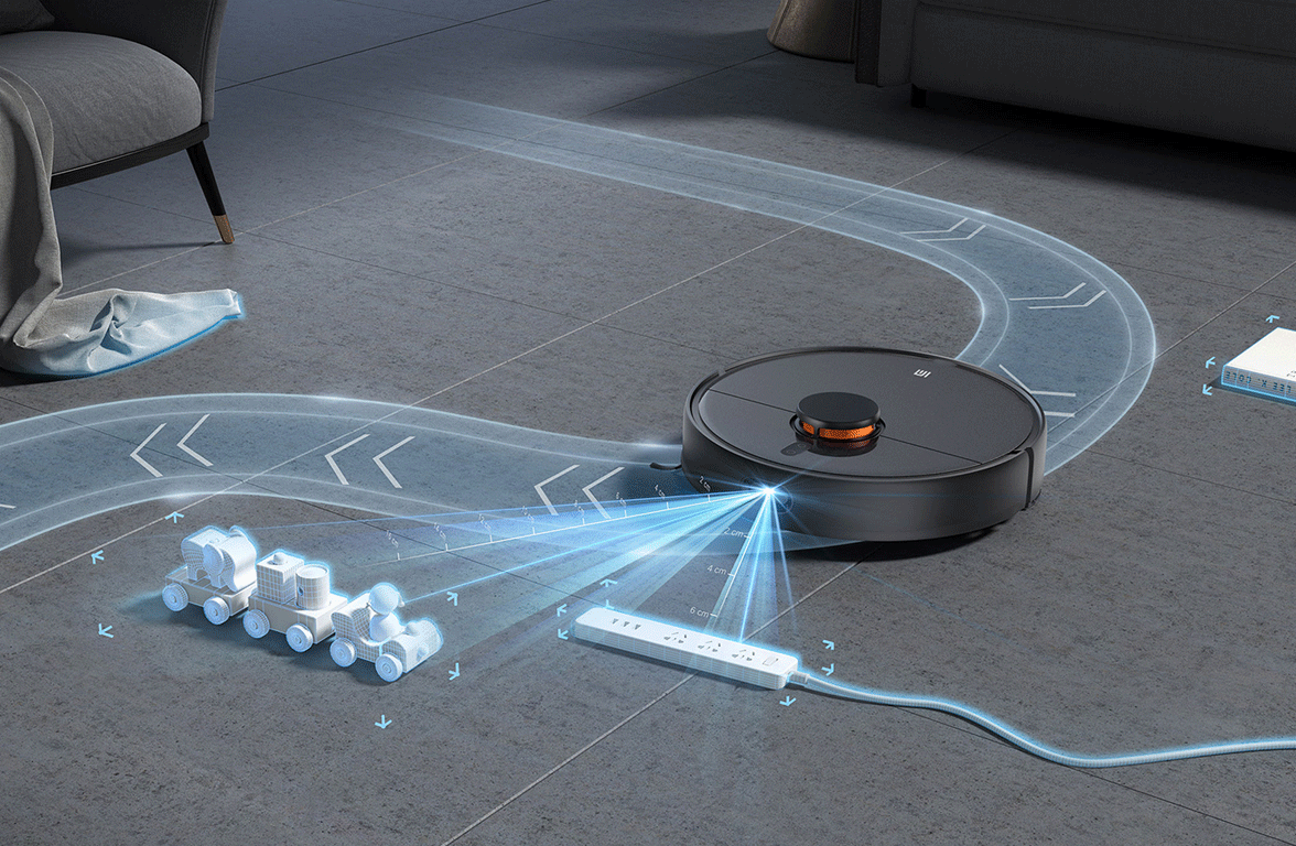 How does a 'smart' robot vacuum work?
