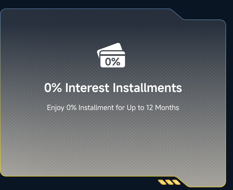 Nikmati Cicilan 0% hingga 12 Bulan