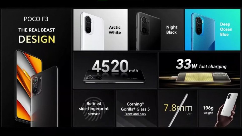 Poco lance sa nouvelle gamme 2021, le X3 Pro et le F3, les nouveaux monstres de la marque