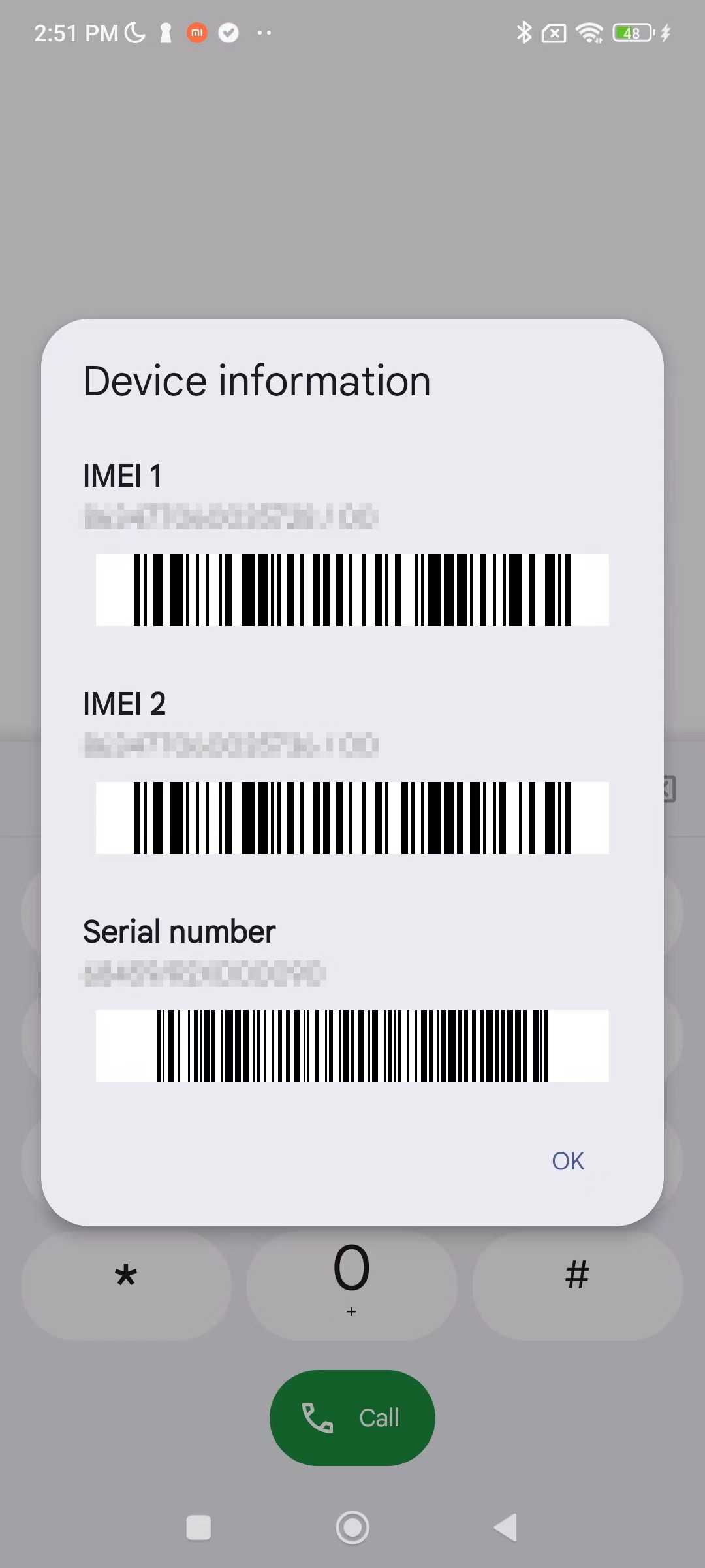 What is your Xiaomi smartphone's IMEI?