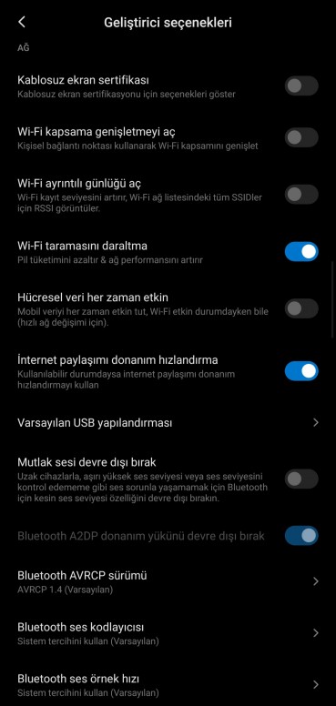 redmi note 8 pro bluetooth kulaklık sorunu