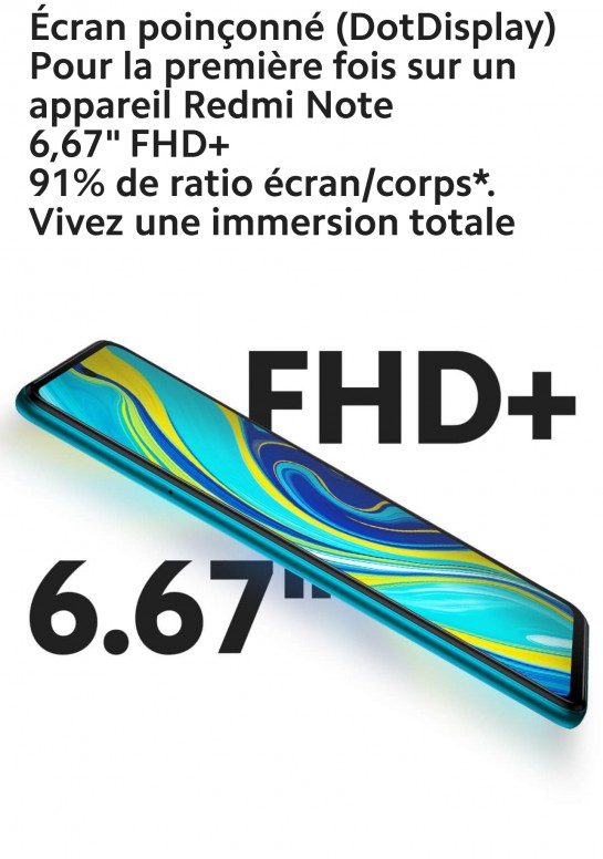 Le Redmi Note 9S fait référencer sur le Mi Store Français
