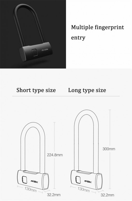 [Mİmar / İnceleme #60] Xiaomi AreoX  Akıllı Parmak İzi U Kilit / AreoX Smart Fingerprint U-lock