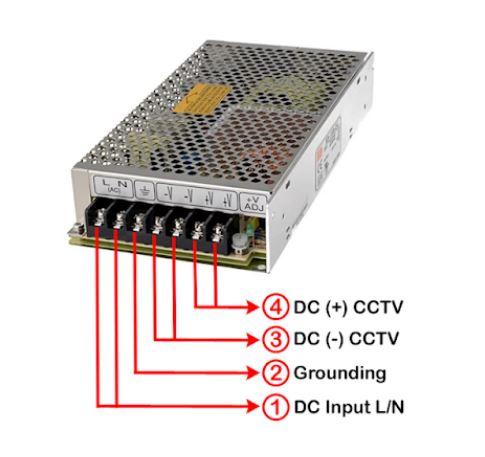 power supply cctv 4 kamera