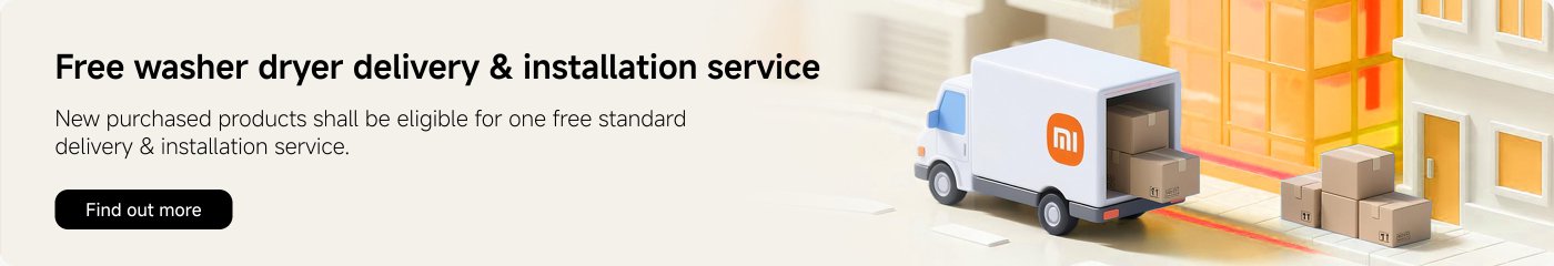 Free washer dryer delivery & installation service. New purchased products shall be eligible for one free standard delivery & installation service. Find out more.