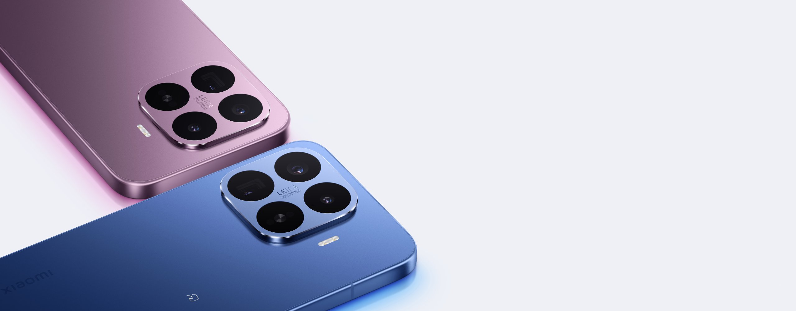 Xiaomi 17 Ultraスマートフォンのプロモーション画像で、スマートフォンの正面と側面が展示されています。背景は白で、スマートフォンは緑色で、手に持ったデバイスの手のクローズアップがあります。横にはプロモーション情報とイベントの日時があります。テキスト内容にはLeicaとのコラボレーションによる写真機能と発売記念イベントについて言及されています。