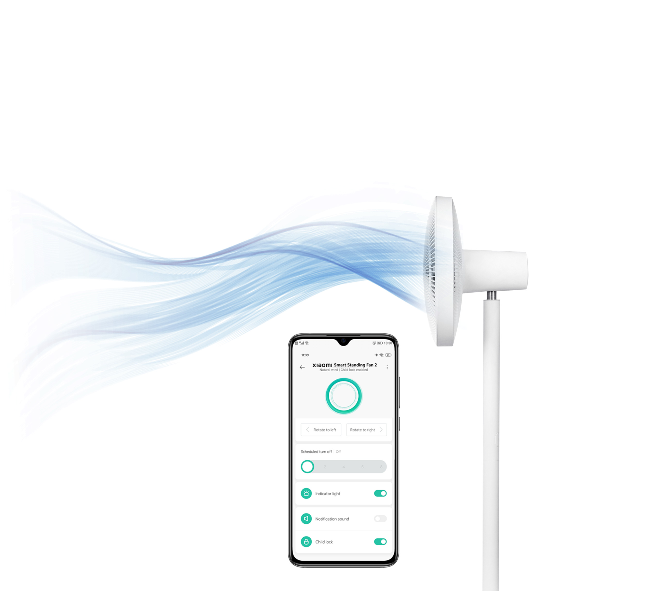 Xiaomi Smart Standing Fan 2