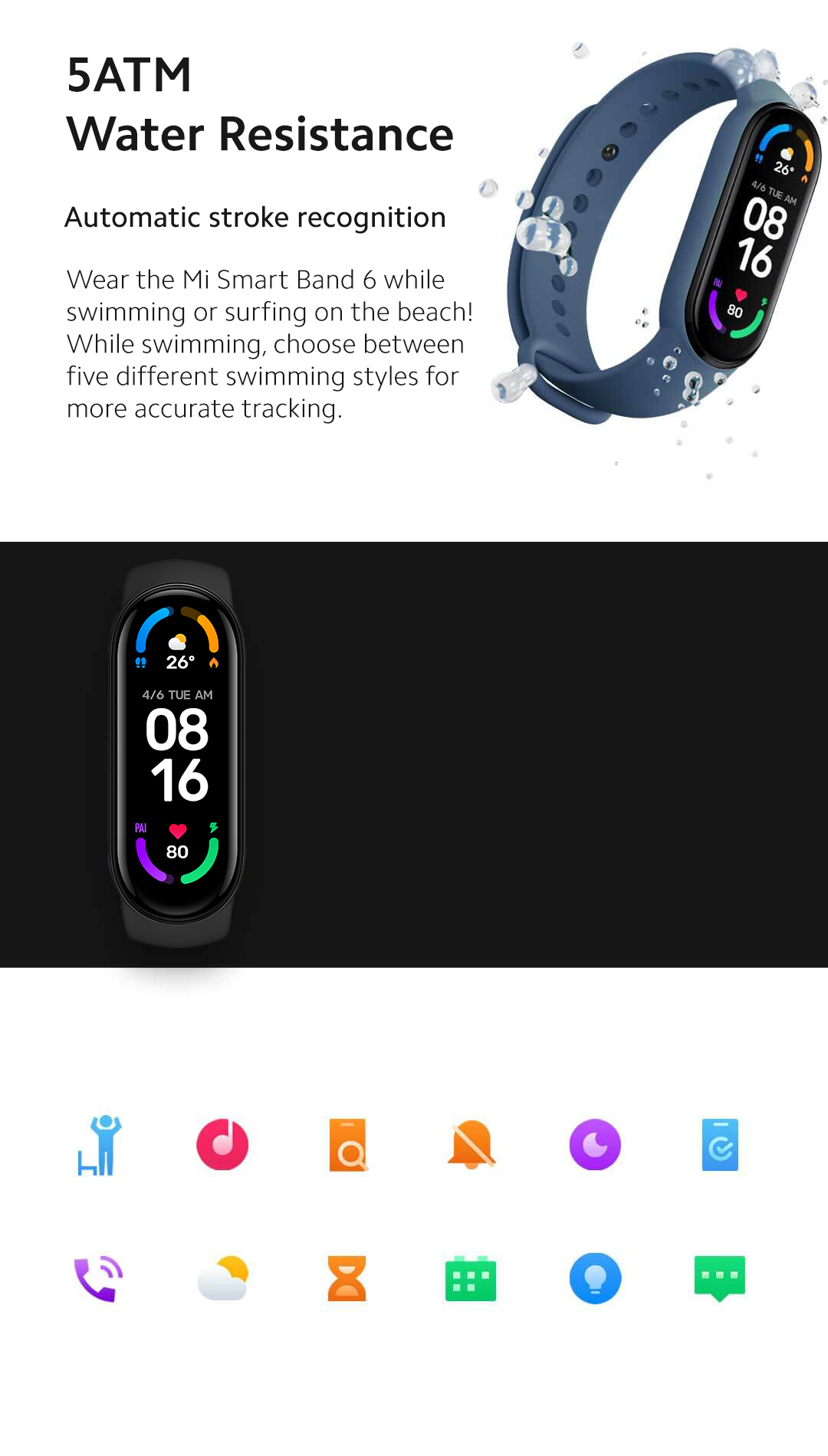 Connexion Mi Smart Band 6 application Xiaomi Wear et Mi Fit (voir  description) 