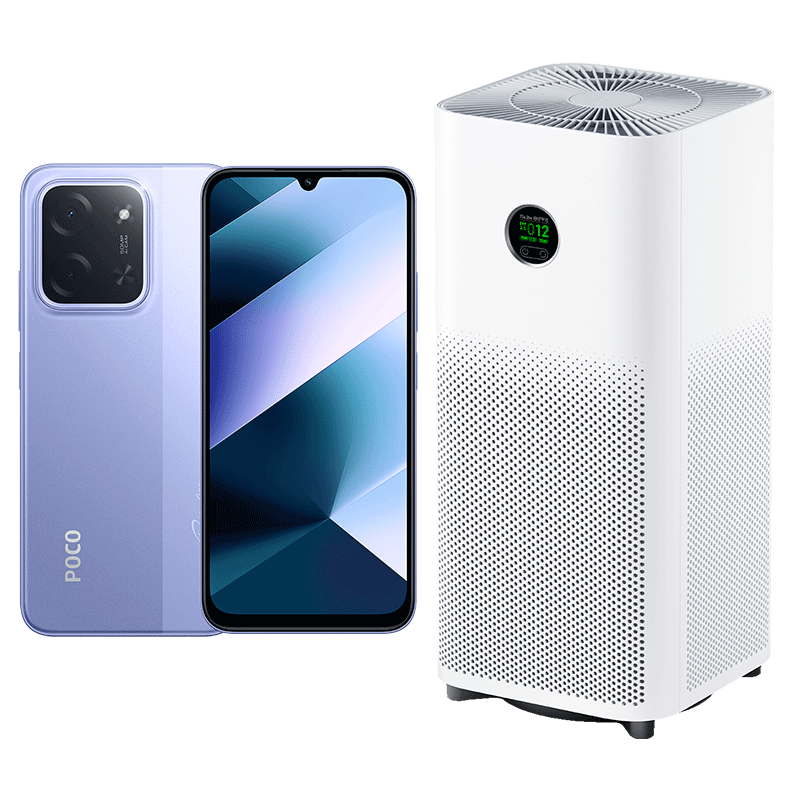 POCO C85 8 GB + 256 GB & Mijia Smart Air Purifier 6