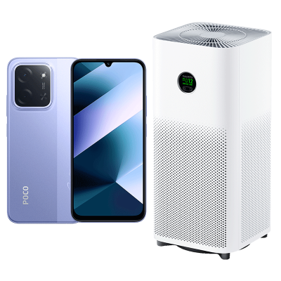 POCO C85 8 GB + 256 GB & Mijia Smart Air Purifier 6