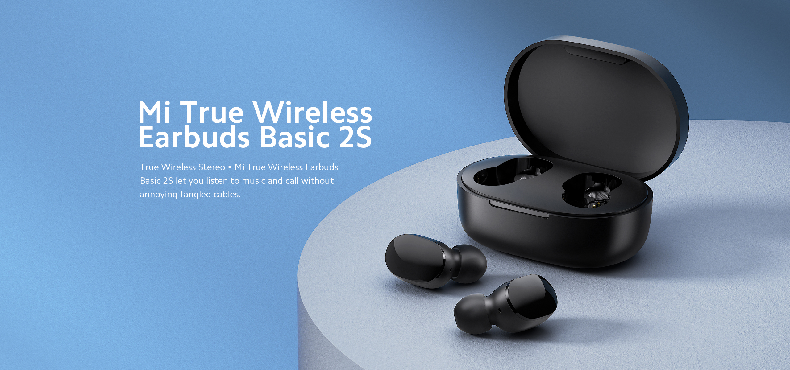 Auriculares Bluetooth Xiaomi Mi True Wireless Earbuds Basic 2 Negros