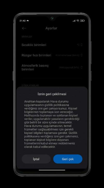 Hava Durumu Yanlis Konum Bilgisi Ipuclari Ve Puf Noktalari Xiaomi Community Xiaomi