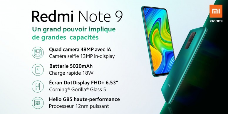Redmi Note 9 Séries : Un 9, un 9S mais aussi le Pro !