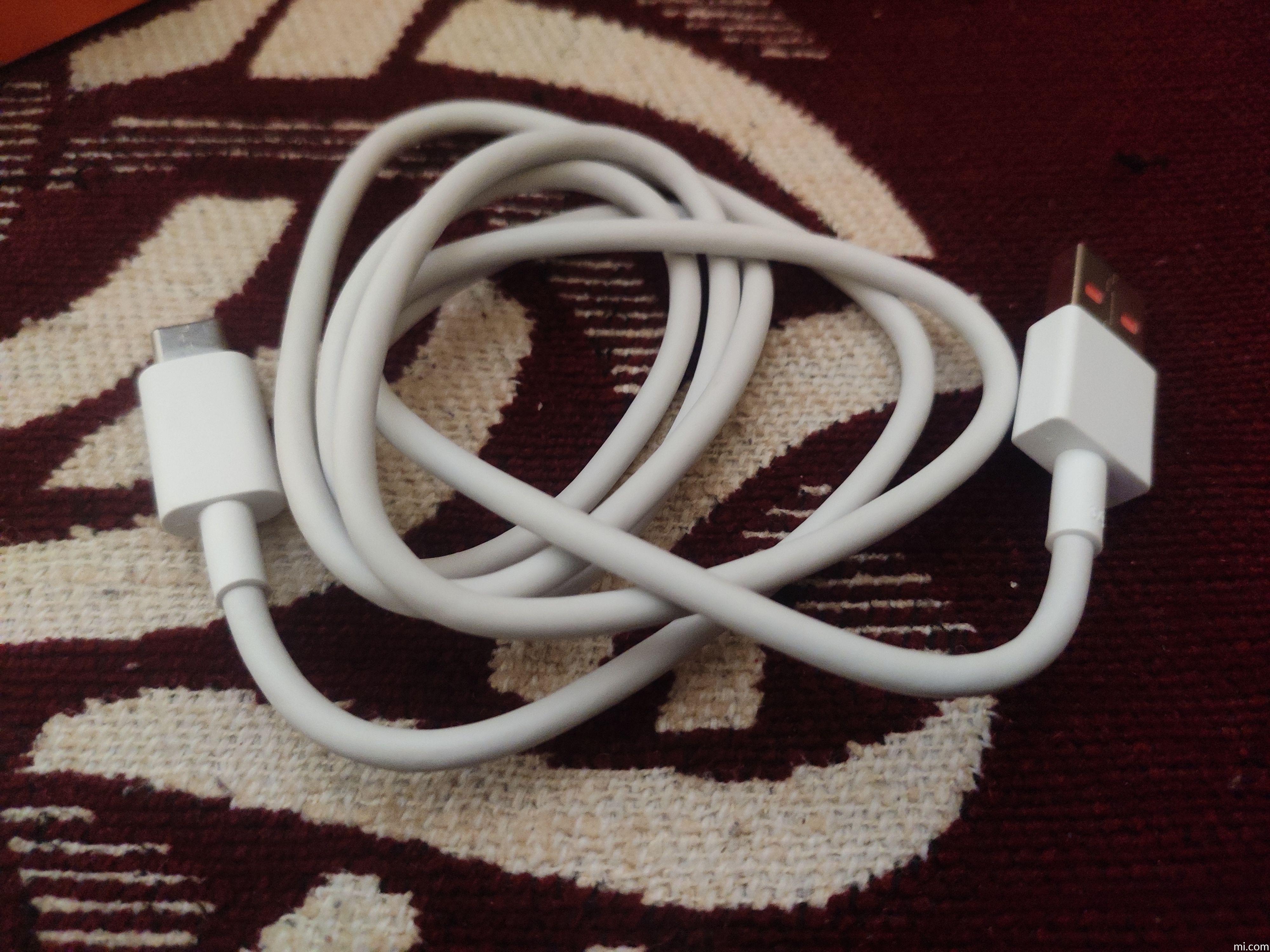 xiaomi soniccharge 2.0 cable white