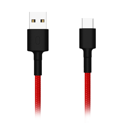 Mi Braided USB Type-C Cable 100cm Rojo 100cm