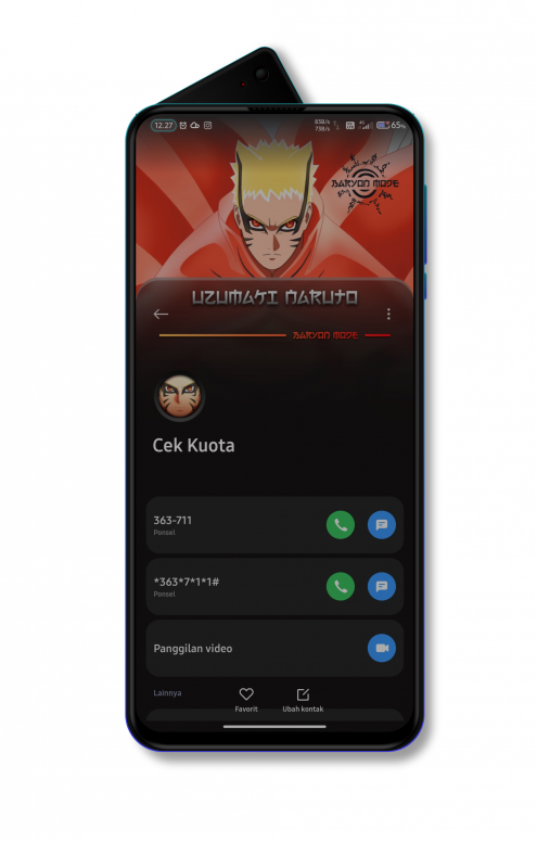 Tema Naruto Baryon Mode V12  By. Agung Graphics