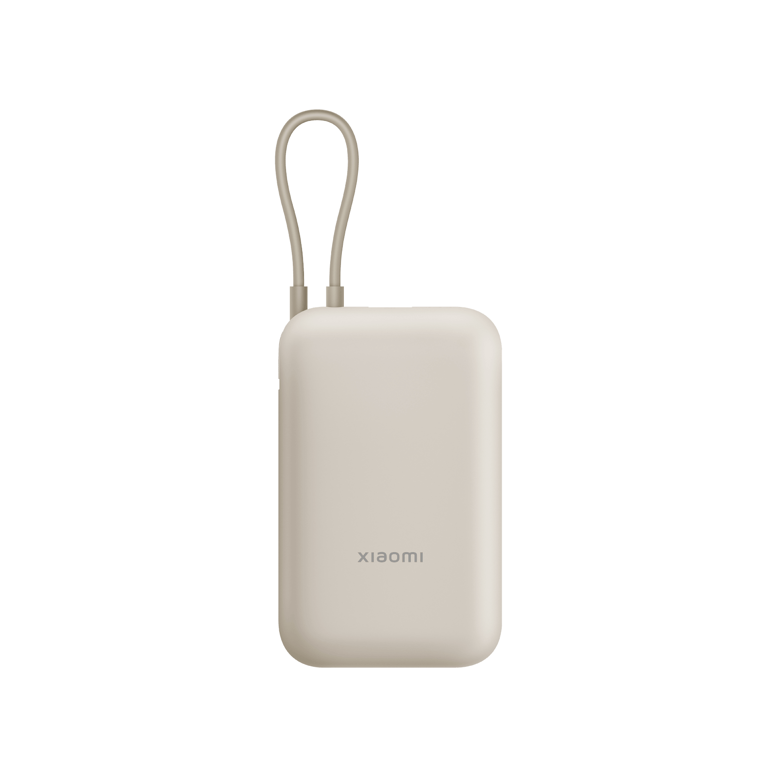 Xiaomi 22.5W Power Bank 10000mAh (Integrated Cable) タン 10000mAh