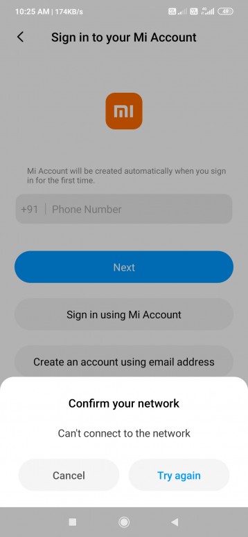 Can't login to my Mi account - MIUI ROM - Mi Community - Xiaomi