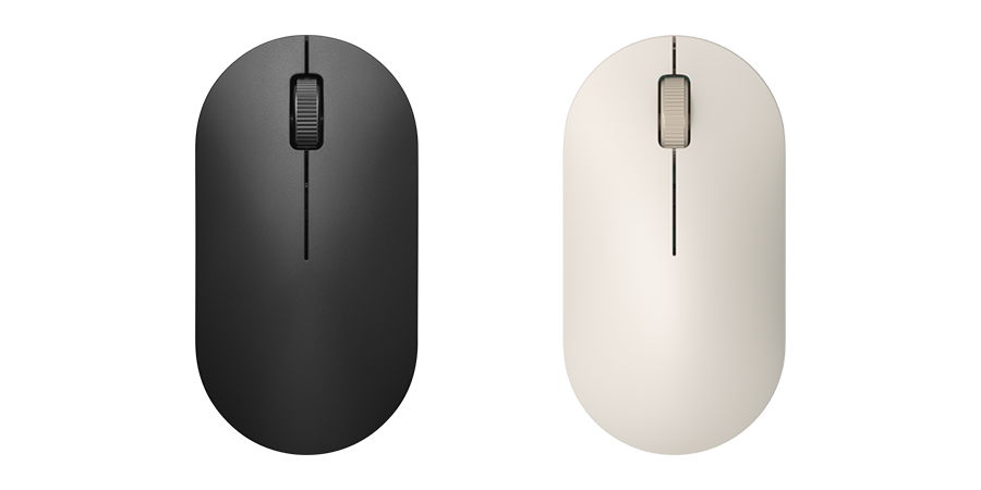 Xiaomi Wireless Mouse Lite 2 fehér és fekete készüléknézet