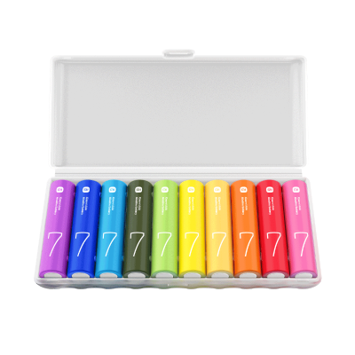 Xiaomi AAA Rainbow Batteries (10 Count)