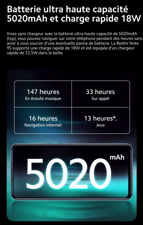 Le Redmi Note 9S fait référencer sur le Mi Store Français