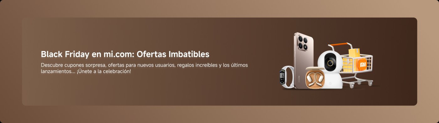 Black Friday en mi.com: Ofertas Imbatibles. Descubre cupones sorpresa, ofertas para nuevos usuarios, regalos increíbles y los últimos lanzamientos... ¡Únete a la celebración!