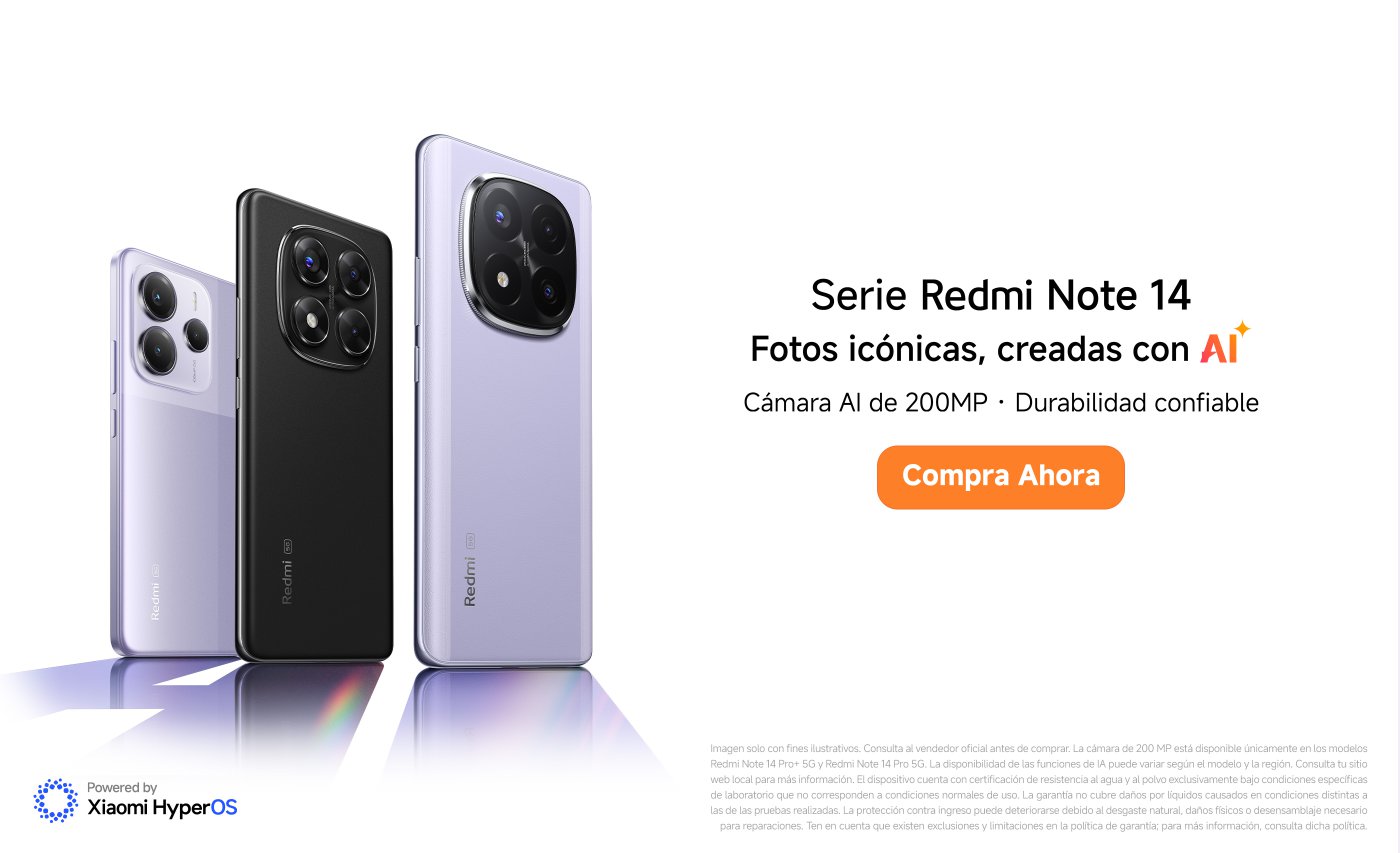 Serie Redmi Note 14 x Red Bull Ibiza Royale