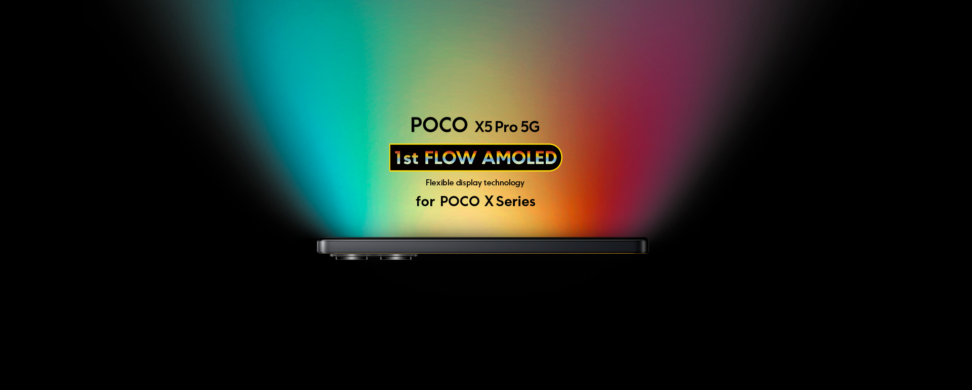 POCO X5 Pro 5G Flexible display technology