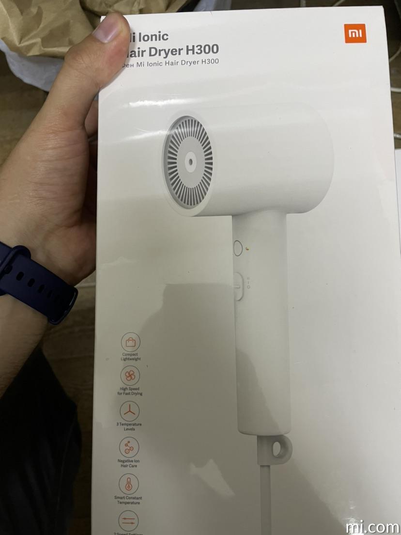 XIAOMI MI IONIC HAIR DRYER H300 IONICO 1800W DIFFUSORE MAGNETICO BIANCO  NUN4052GL