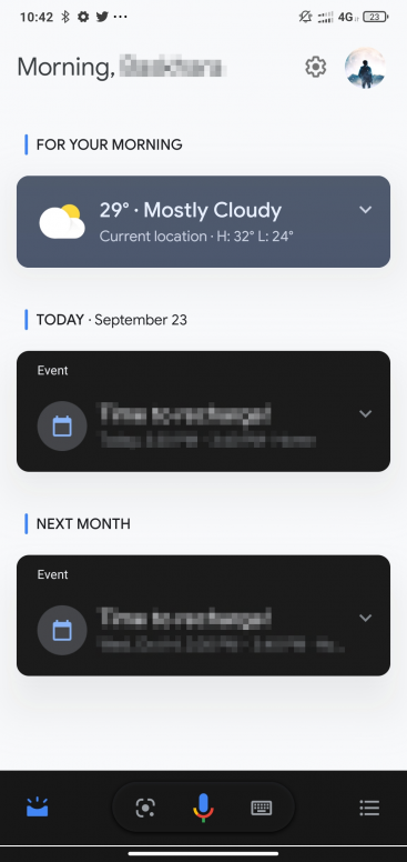 MIUI 12 Asistente Google