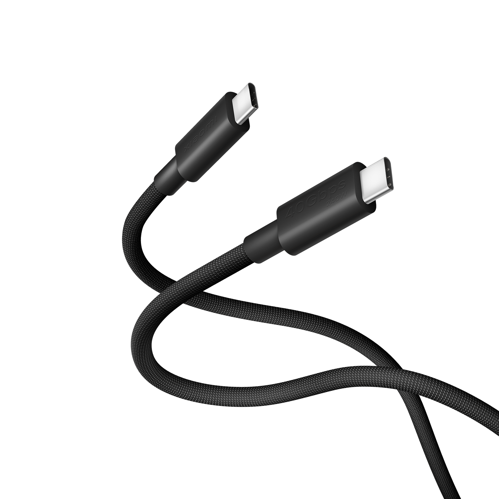Xiaomi 6A High-Speed USB4 Braided USB-C to USB-C Cable (1m) 1m
